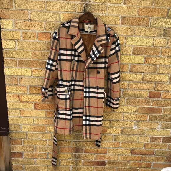 RARE Burberry Supernova Jacket XXL Cotton Long Coat - Picture 3 of 15